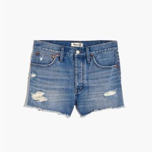 Madewell Relaxed Denim Shorts Size 28